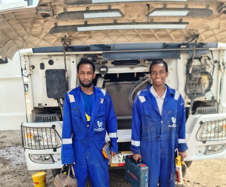 fuel monitoring installation team of walta technologies